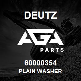 60000354 Deutz PLAIN WASHER | AGA Parts