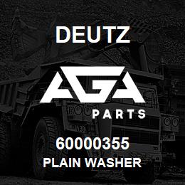 60000355 Deutz PLAIN WASHER | AGA Parts