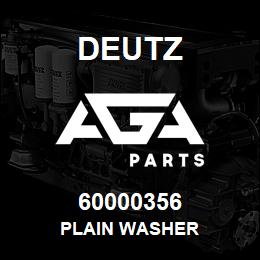 60000356 Deutz PLAIN WASHER | AGA Parts