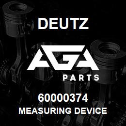 60000374 Deutz MEASURING DEVICE | AGA Parts