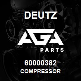 60000382 Deutz COMPRESSOR | AGA Parts