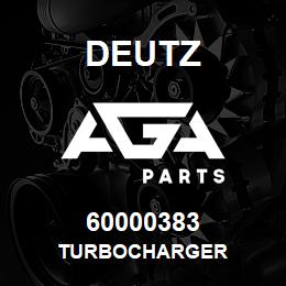 60000383 Deutz TURBOCHARGER | AGA Parts