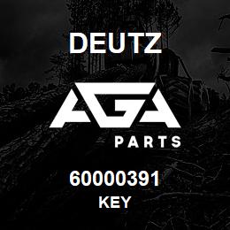 60000391 Deutz KEY | AGA Parts