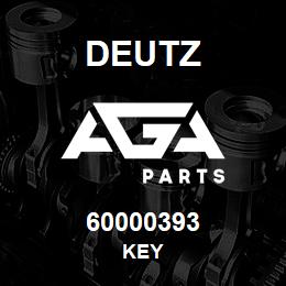 60000393 Deutz KEY | AGA Parts