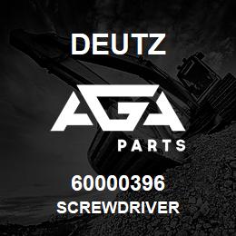 60000396 Deutz SCREWDRIVER | AGA Parts