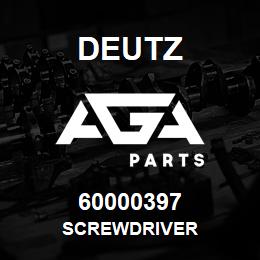 60000397 Deutz SCREWDRIVER | AGA Parts