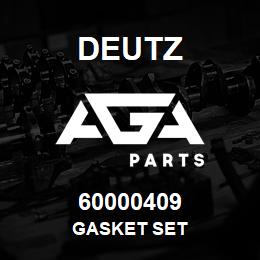 60000409 Deutz GASKET SET | AGA Parts