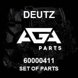 60000411 Deutz SET OF PARTS | AGA Parts