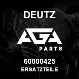 60000425 Deutz ERSATZTEILE | AGA Parts