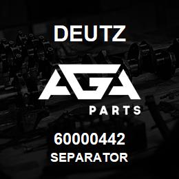 60000442 Deutz SEPARATOR | AGA Parts