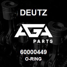 60000449 Deutz O-RING | AGA Parts