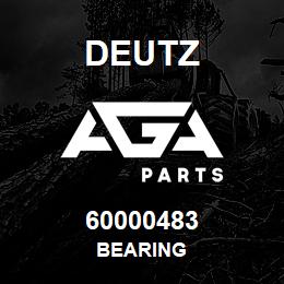 60000483 Deutz BEARING | AGA Parts