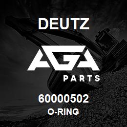 60000502 Deutz O-RING | AGA Parts