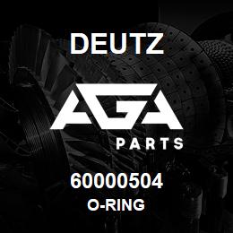 60000504 Deutz O-RING | AGA Parts