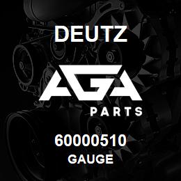 60000510 Deutz GAUGE | AGA Parts