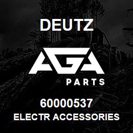 60000537 Deutz ELECTR ACCESSORIES | AGA Parts