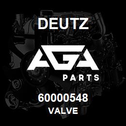 60000548 Deutz VALVE | AGA Parts