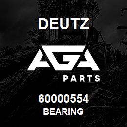 60000554 Deutz BEARING | AGA Parts