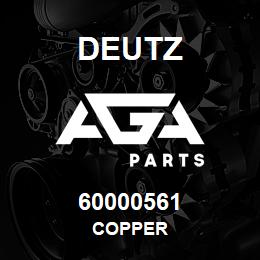 60000561 Deutz COPPER | AGA Parts