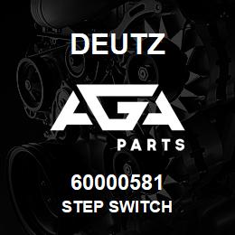 60000581 Deutz STEP SWITCH | AGA Parts