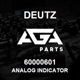 60000601 Deutz ANALOG INDICATOR | AGA Parts