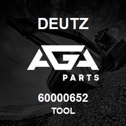 60000652 Deutz TOOL | AGA Parts