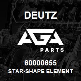 60000655 Deutz STAR-SHAPE ELEMENT | AGA Parts