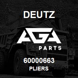 60000663 Deutz PLIERS | AGA Parts