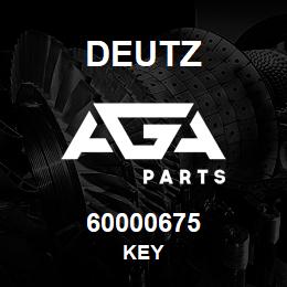 60000675 Deutz KEY | AGA Parts