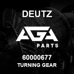 60000677 Deutz TURNING GEAR | AGA Parts