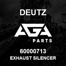 60000713 Deutz EXHAUST SILENCER | AGA Parts