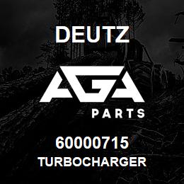 60000715 Deutz TURBOCHARGER | AGA Parts