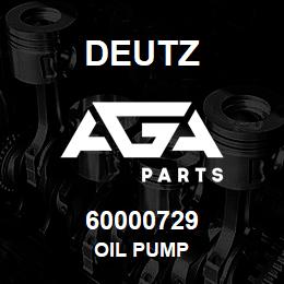 60000729 Deutz OIL PUMP | AGA Parts