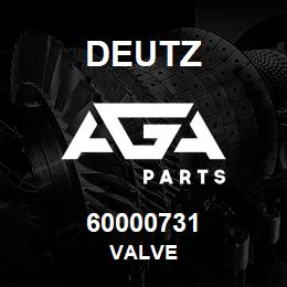 60000731 Deutz VALVE | AGA Parts