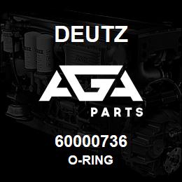 60000736 Deutz O-RING | AGA Parts