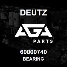 60000740 Deutz BEARING | AGA Parts