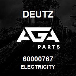 60000767 Deutz ELECTRICITY | AGA Parts