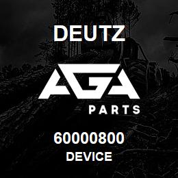 60000800 Deutz DEVICE | AGA Parts