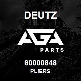 60000848 Deutz PLIERS | AGA Parts