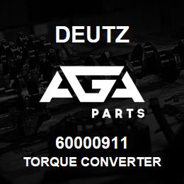 60000911 Deutz TORQUE CONVERTER | AGA Parts