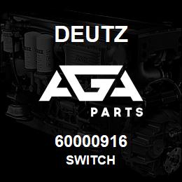 60000916 Deutz SWITCH | AGA Parts