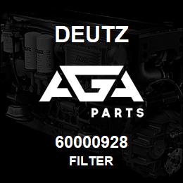 60000928 Deutz FILTER | AGA Parts