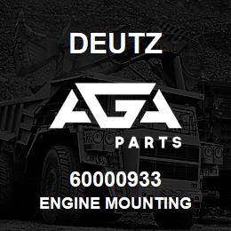 60000933 Deutz ENGINE MOUNTING | AGA Parts