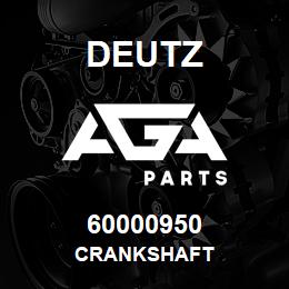 60000950 Deutz CRANKSHAFT | AGA Parts