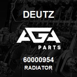 60000954 Deutz RADIATOR | AGA Parts