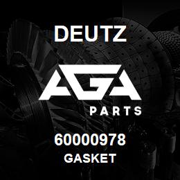 60000978 Deutz GASKET | AGA Parts