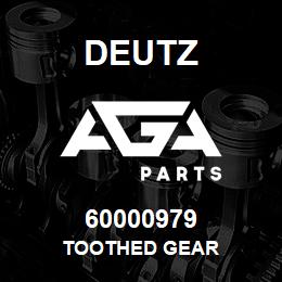 60000979 Deutz TOOTHED GEAR | AGA Parts