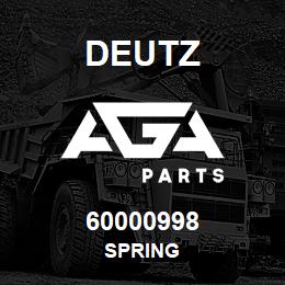 60000998 Deutz SPRING | AGA Parts