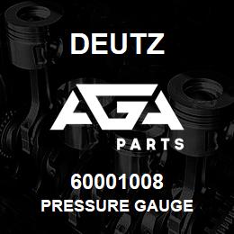 60001008 Deutz PRESSURE GAUGE | AGA Parts