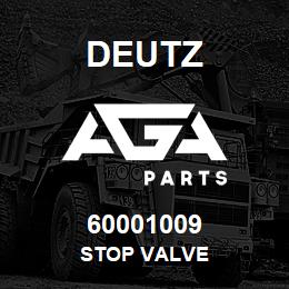 60001009 Deutz STOP VALVE | AGA Parts